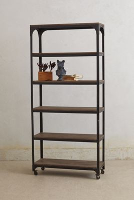 Decker Five-Shelf Bookshelf