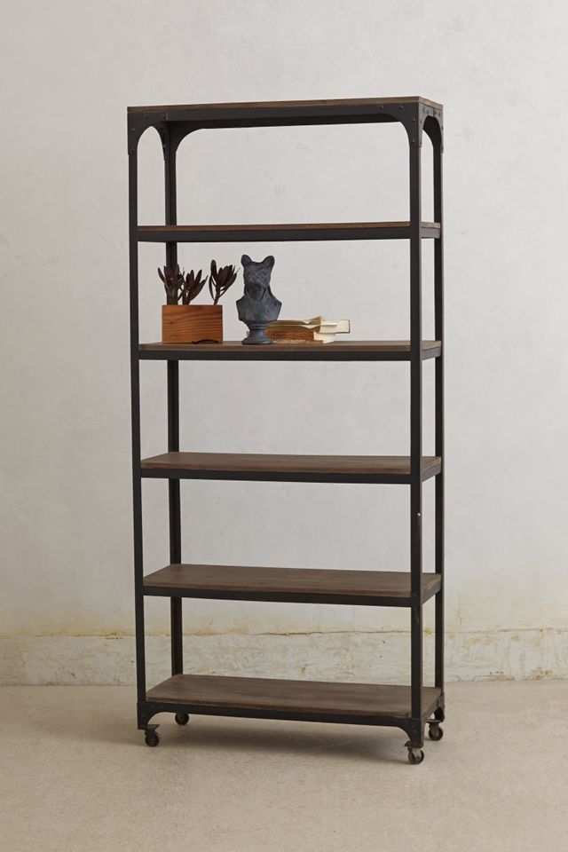 Decker Five-Shelf Bookshelf