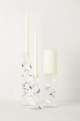Crystal Ladder Candle Holders