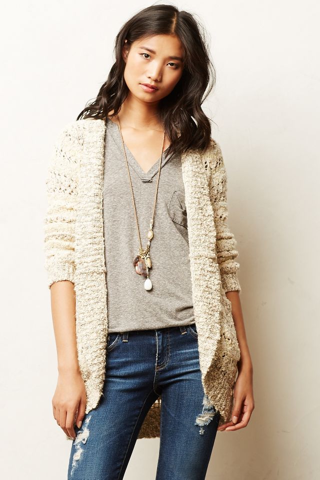 Soubrette Marled Cardigan Anthropologie