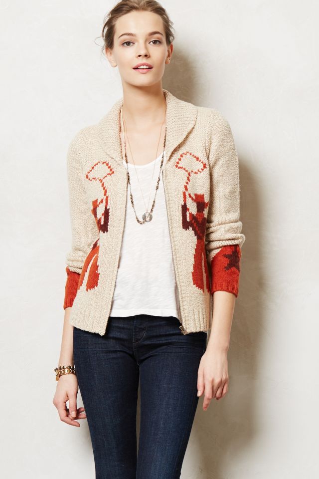 Anthropologie field hot sale flower sweater