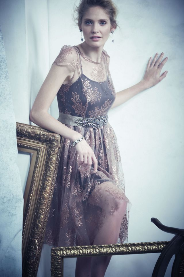 Honeyed Lace Dress #2