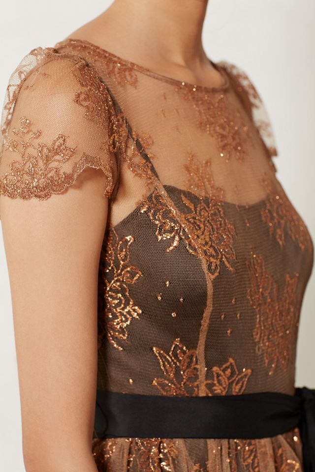 Honeyed Lace Dress #3