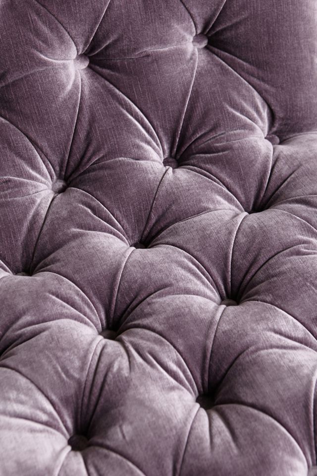 Slub Velvet Orianna Slipper Chair #2