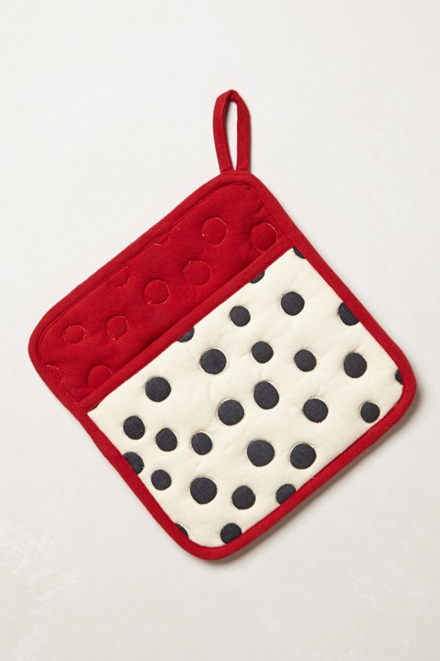 Polka Dotted Pot Holder #2