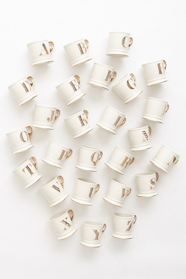 Limited Edition Golden Monogram Mug #2