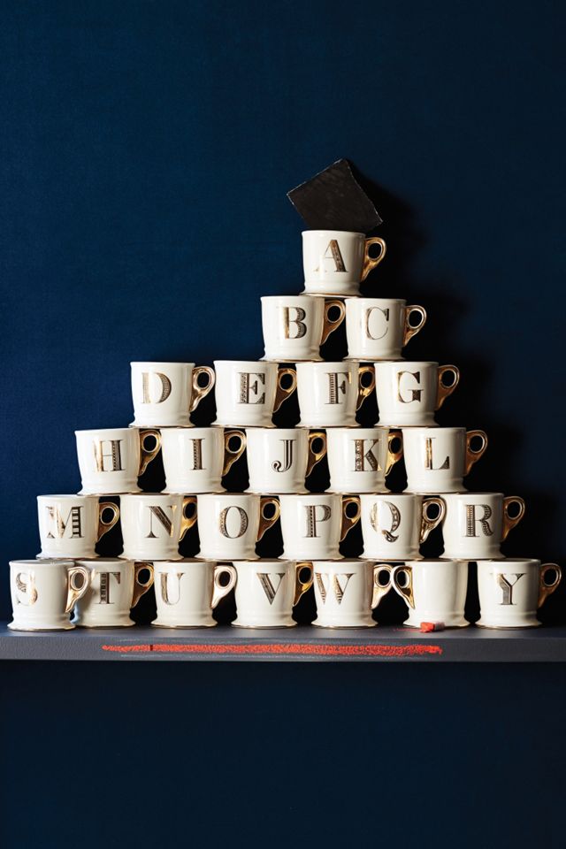 Limited Edition Golden Monogram Mug #6