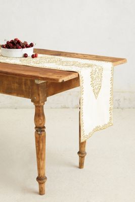 Bahia Embroidered Table Runner