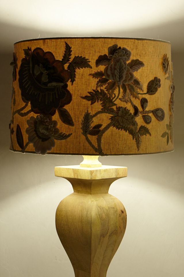 Felted Floral Lampshade #2