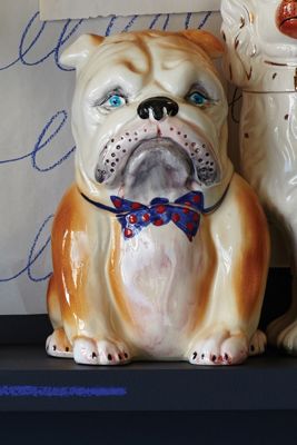 Pedigreed Cookie Jar, Bulldog
