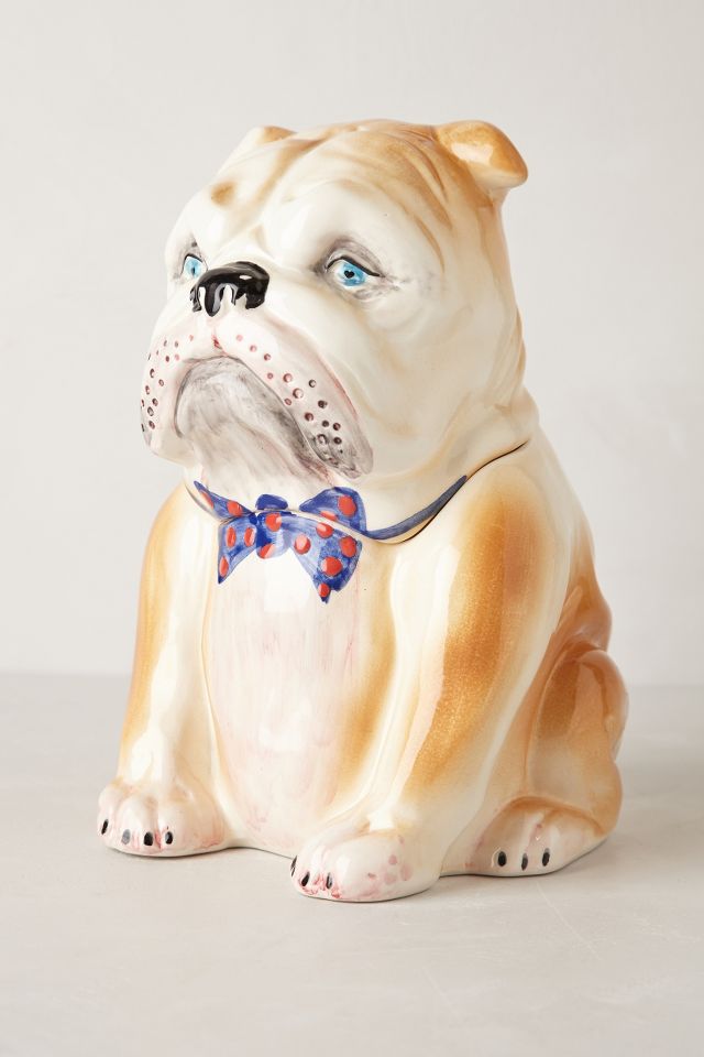 Bulldog cookie outlet jar