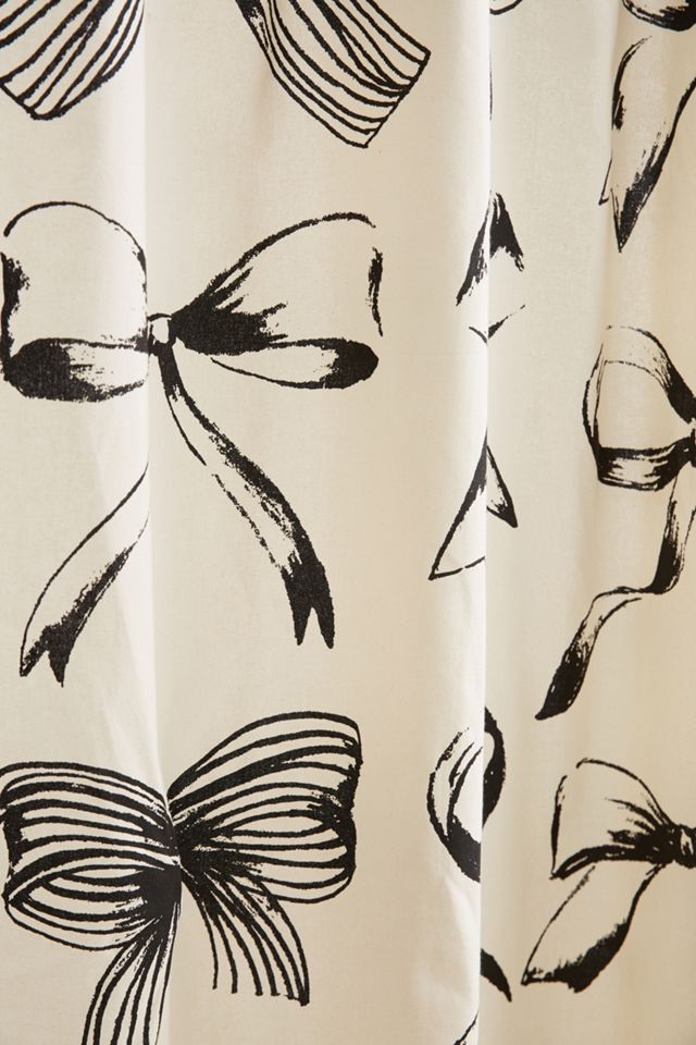 Bow-Tie Shower Curtain #1