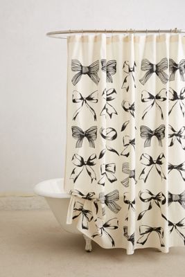 Bow-Tie Shower Curtain