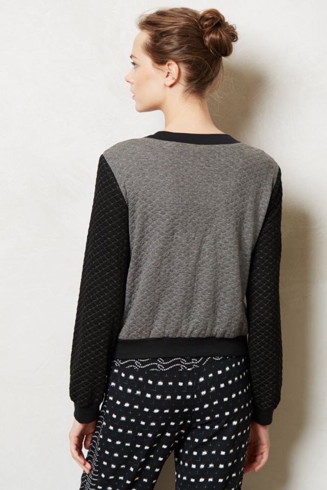 Quilted Bomber Jacket #1