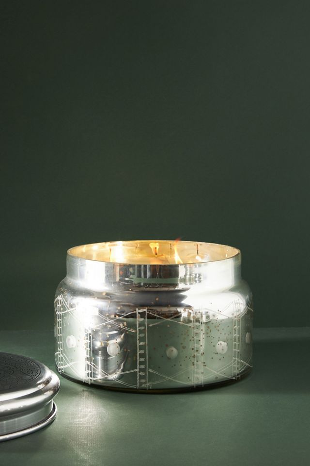 Capri Blue Colossal Mercury Glass Jar Candle
