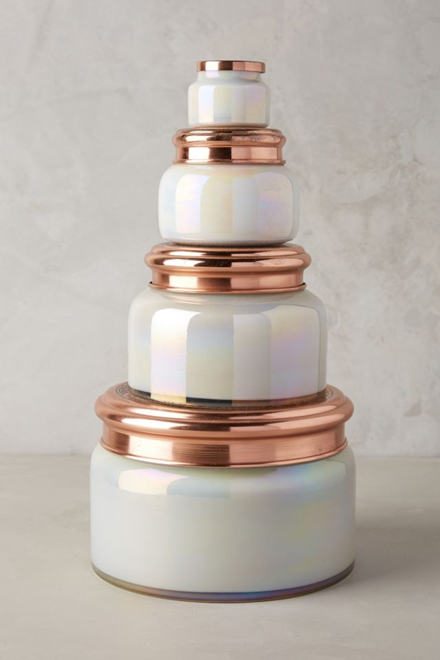 Capri Blue Colossal Volcano Mercury Glass Jar Candle #1