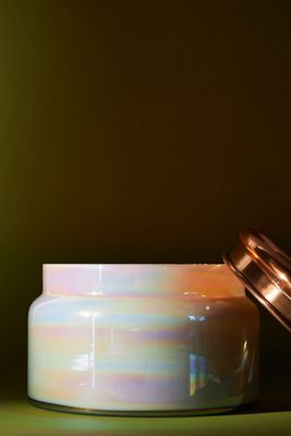 Capri Blue Colossal Volcano Mercury Glass Jar Candle