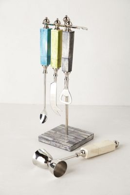 Natural Bone Bar Set