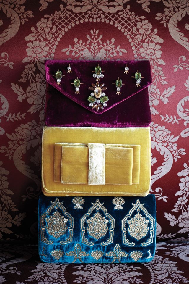 Bowfold Velvet Clutch #3