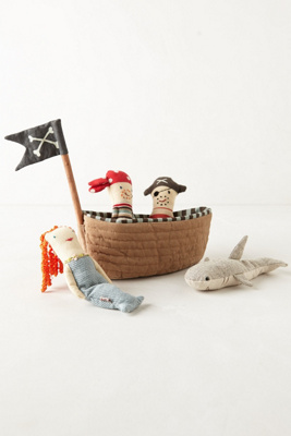 Pirate Ship Rattles | Anthropologie