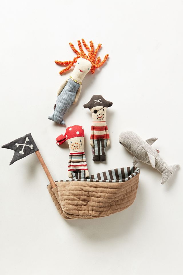 Pirate Ship Rattles | Anthropologie