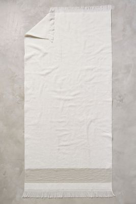 Linen-Edged Towel Collection