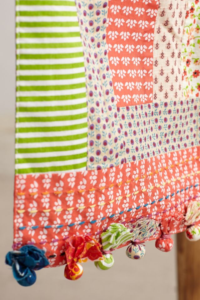 Quilted Circle Table Runner #1
