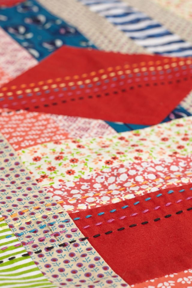 Quilted Circle Table Runner #2