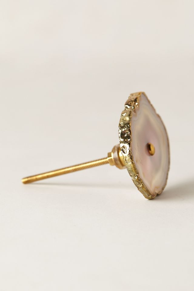 Swirled Agate Knob #1