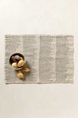 Blue Point Placemats