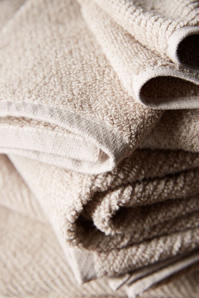 Coyuchi Quilted Terry Towel Collection #1