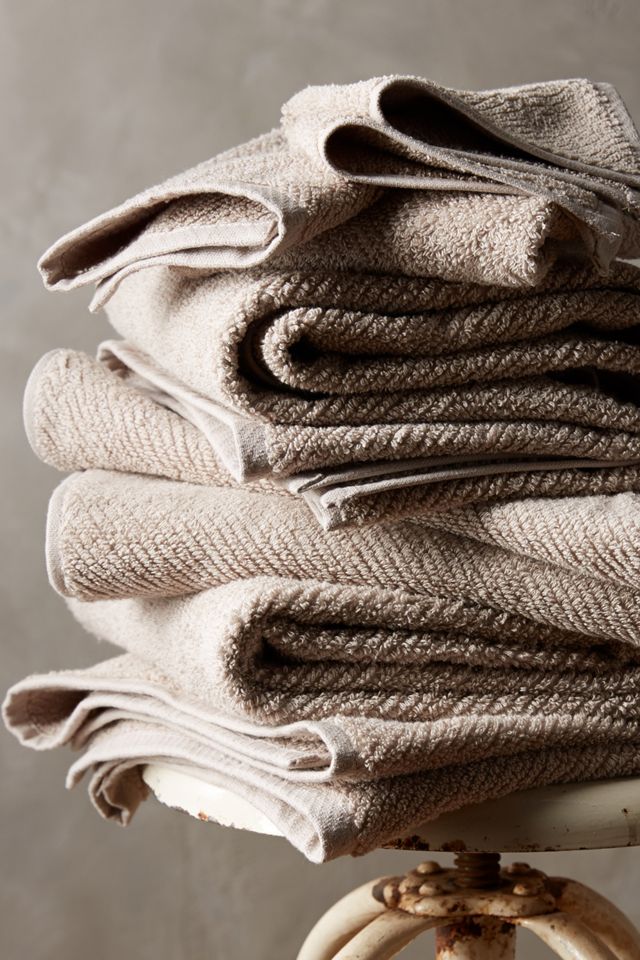 Coyuchi Quilted Terry Towel Collection #2