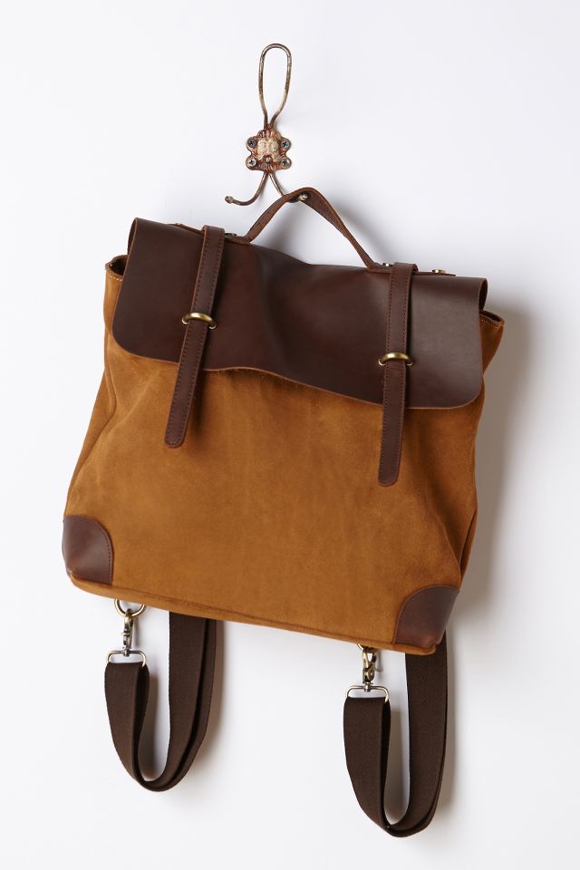 Anthropologie retailer Jesslyn Blake Messenger Bag Leather