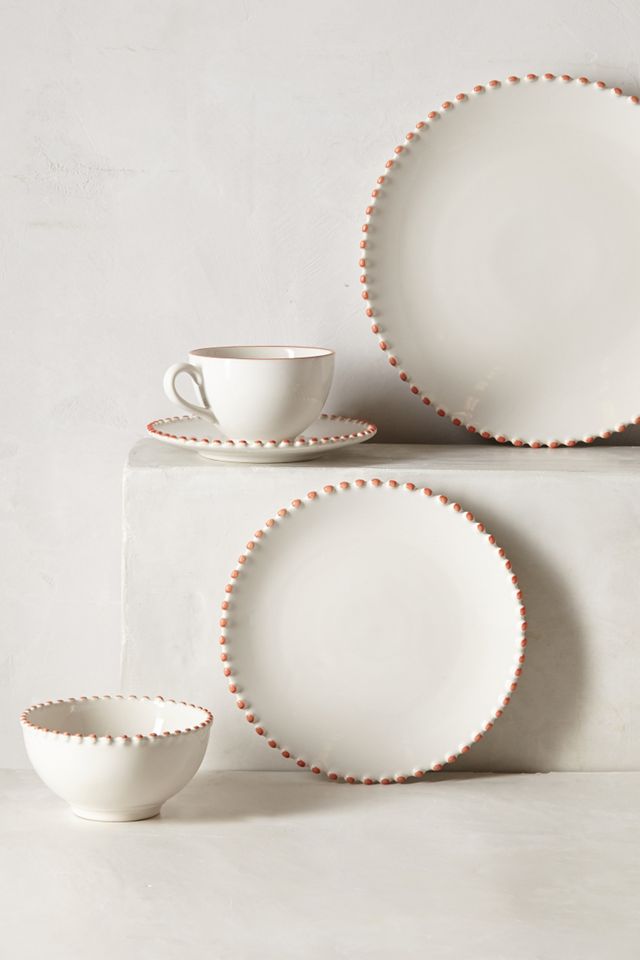 Pearl-Drop Dinner Plate #2