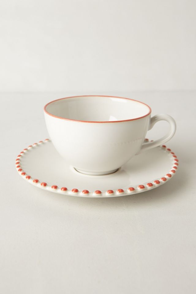Pearl-Drop Dinner Plate #4