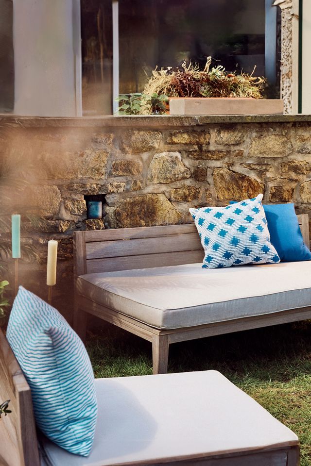 Vista Slatted Teak Chair #1