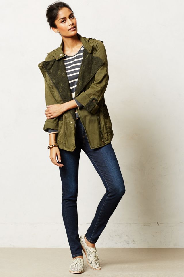 Camouflaged Lace Anorak #3