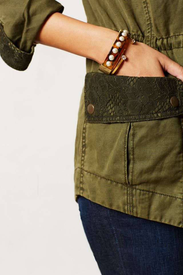 Camouflaged Lace Anorak #4