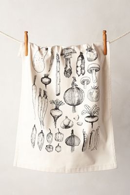 Vegetable Garden Dishtowel