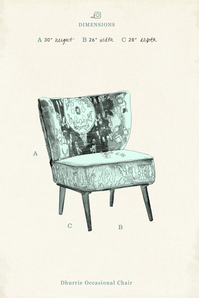 Dhurrie Occasional Chair #4