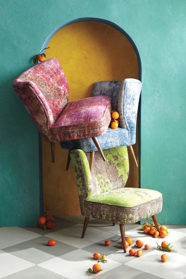 Dhurrie Occasional Chair #3