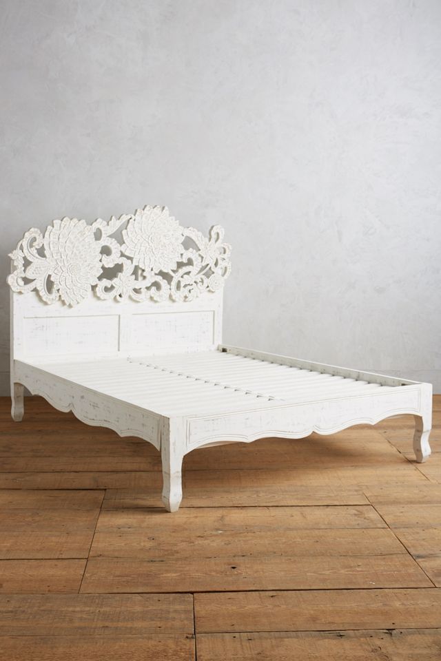 Handcarved Lotus Bed #1
