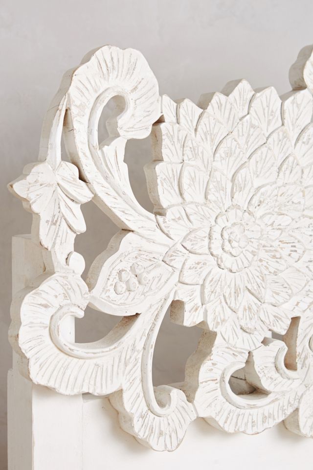 Handcarved Lotus Bed #7