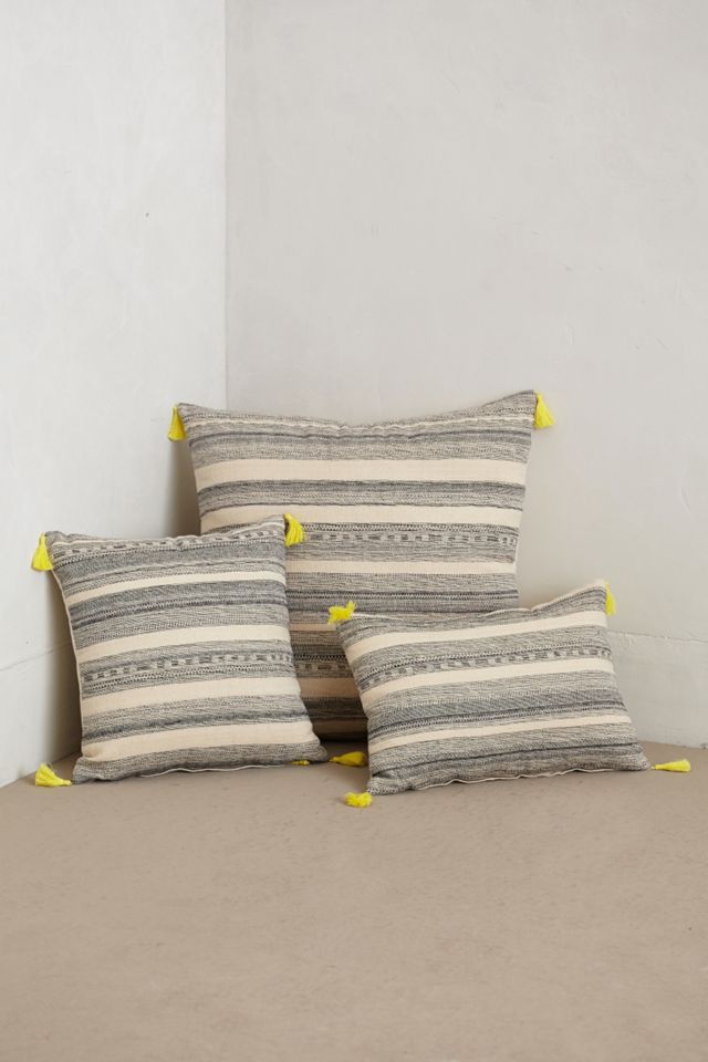 Striped Linen Pillow 