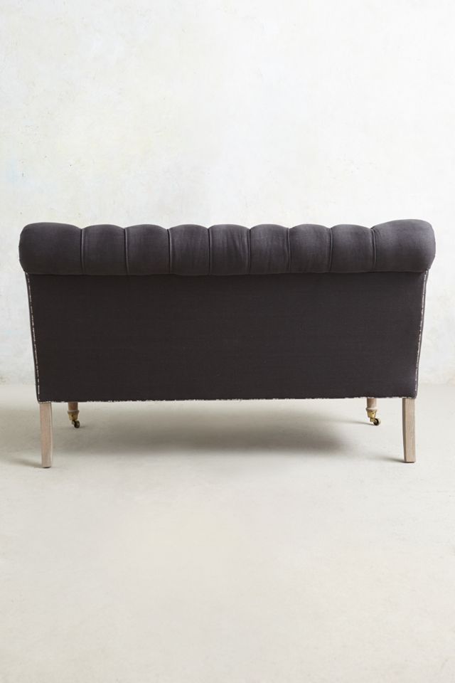 Linen Orianna Settee #1