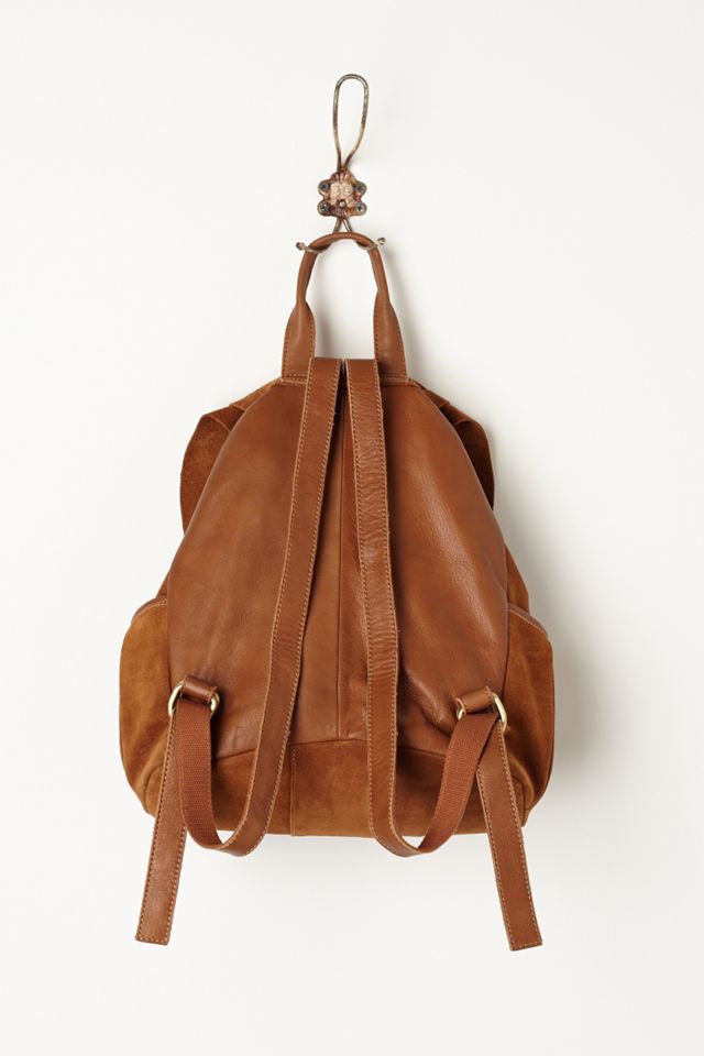 Veldt Suede Backpack | Anthropologie display picture 1