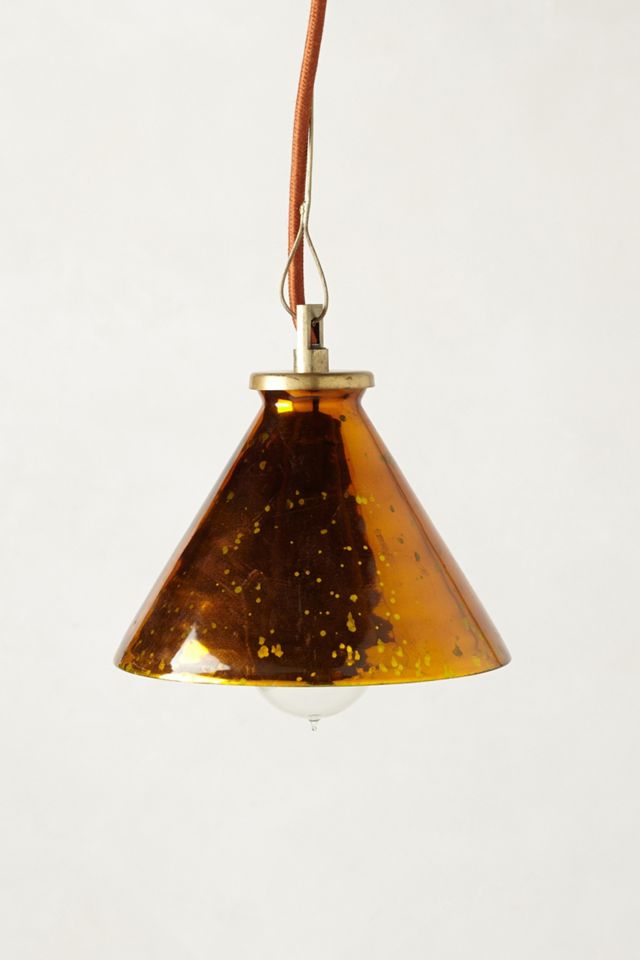 Burnished Pendant Lamp