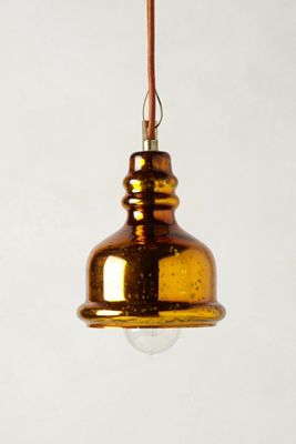 Burnished Pendant Lamp