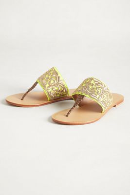 Needlework Sandals