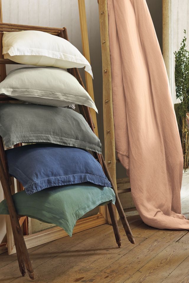 Soft-Washed Linen Duvet Cover #5